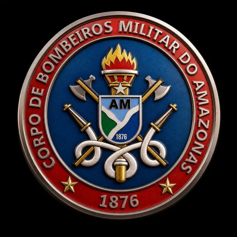 Brasão ou símbolo institucional da BMAM
