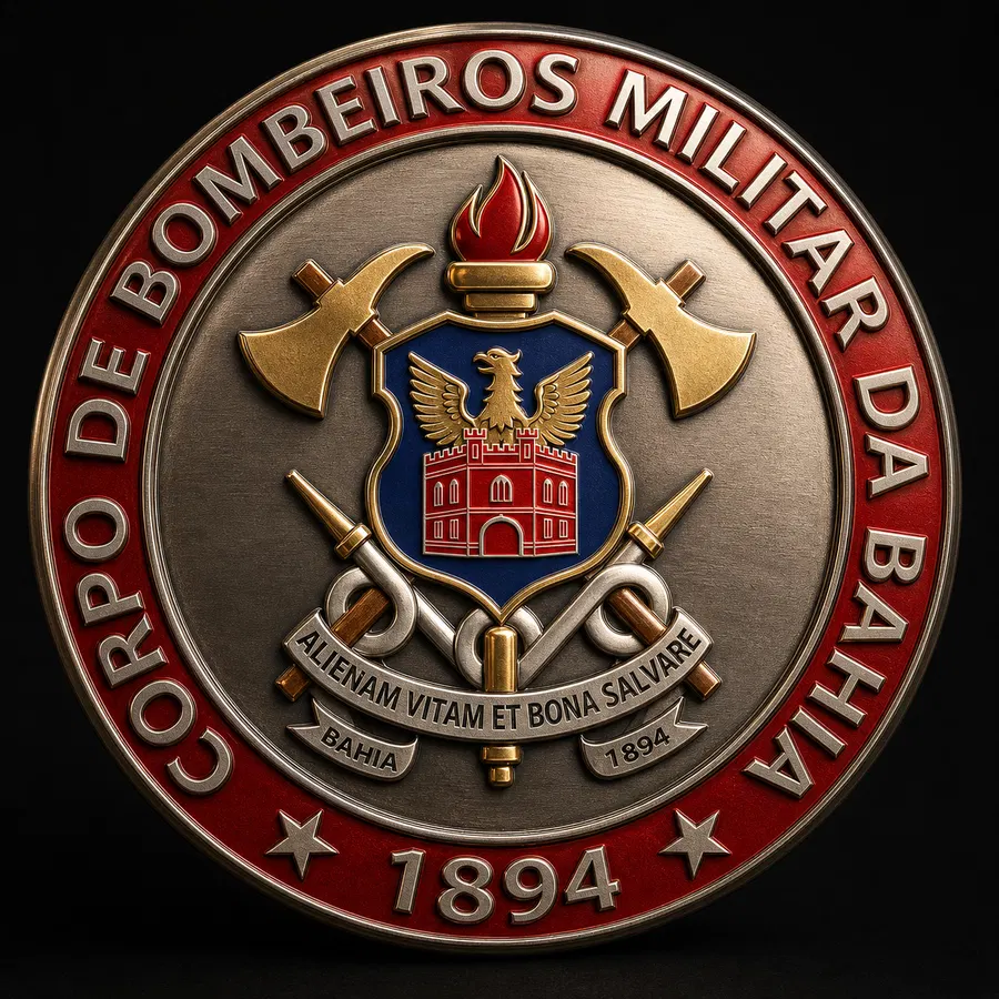 Brasão ou símbolo institucional da BMBA