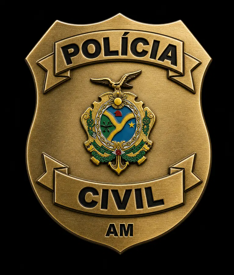 Brasão ou símbolo institucional da PCAM