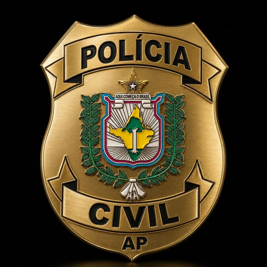 Brasão ou símbolo institucional da PCAP