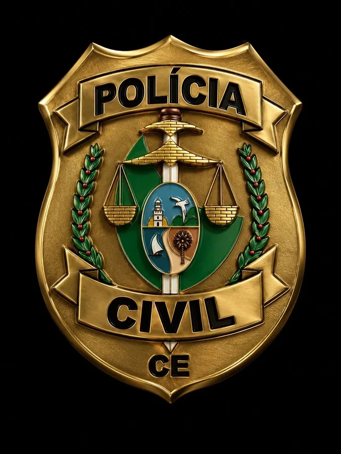 Brasão ou símbolo institucional da PCCE