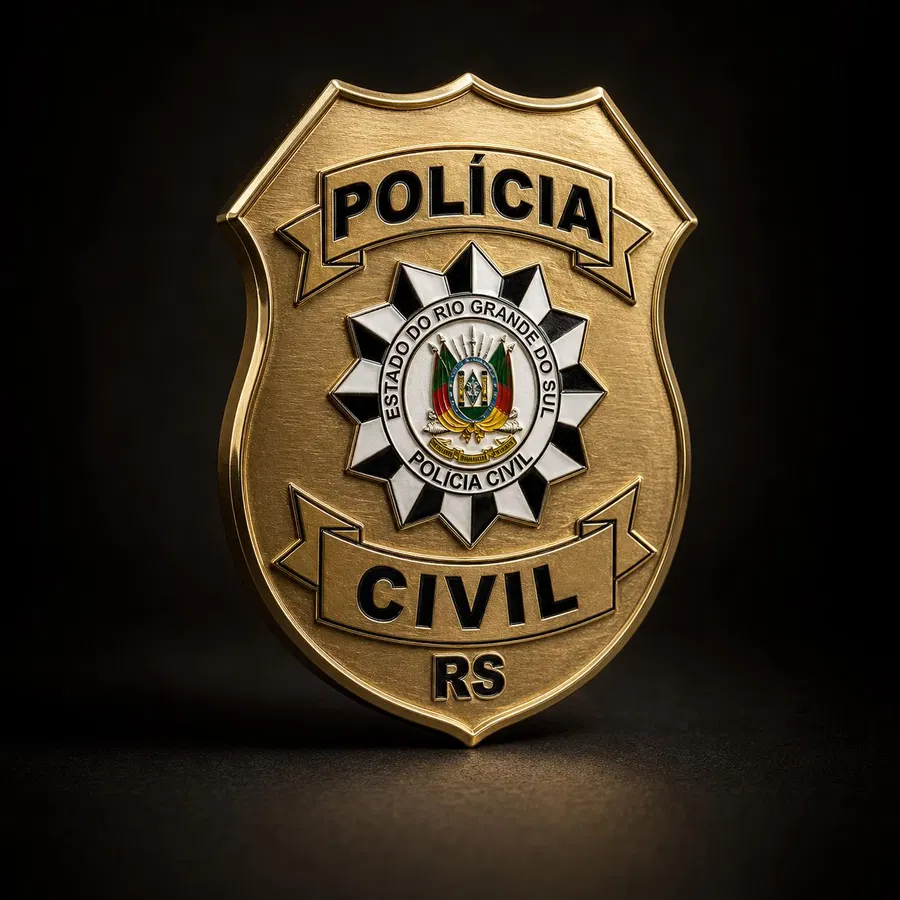 Brasão ou símbolo institucional da PCRS
