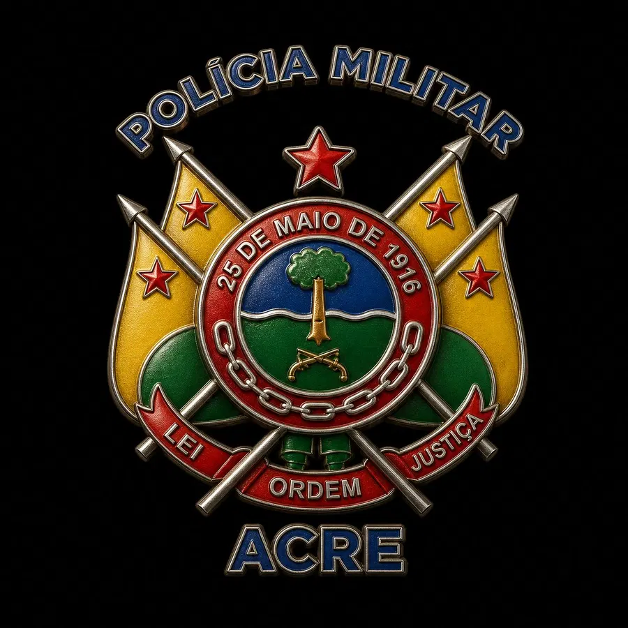 Brasão ou símbolo institucional da PMAC
