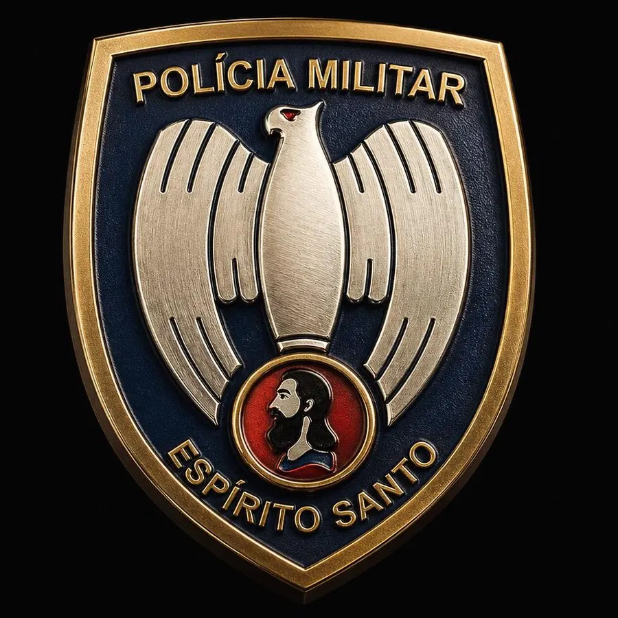 Brasão ou símbolo institucional da PMES