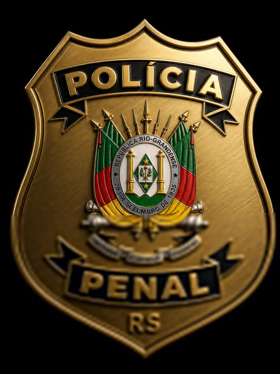 Brasão ou símbolo institucional da PPRS