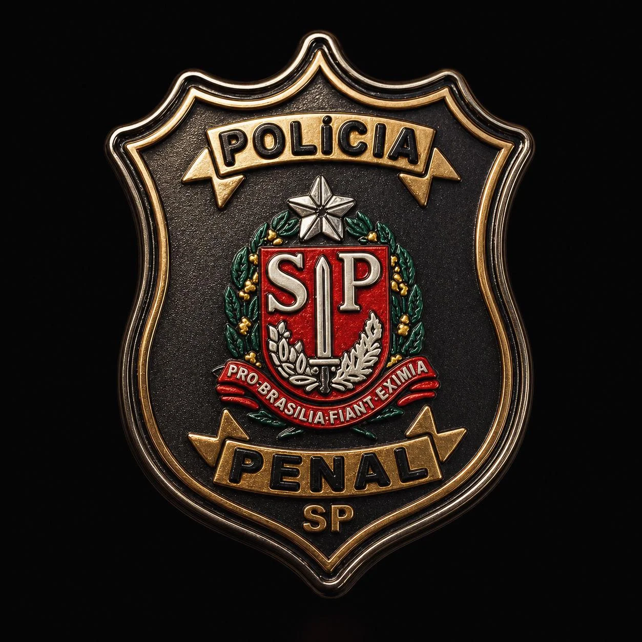 Brasão ou símbolo institucional da PPSP